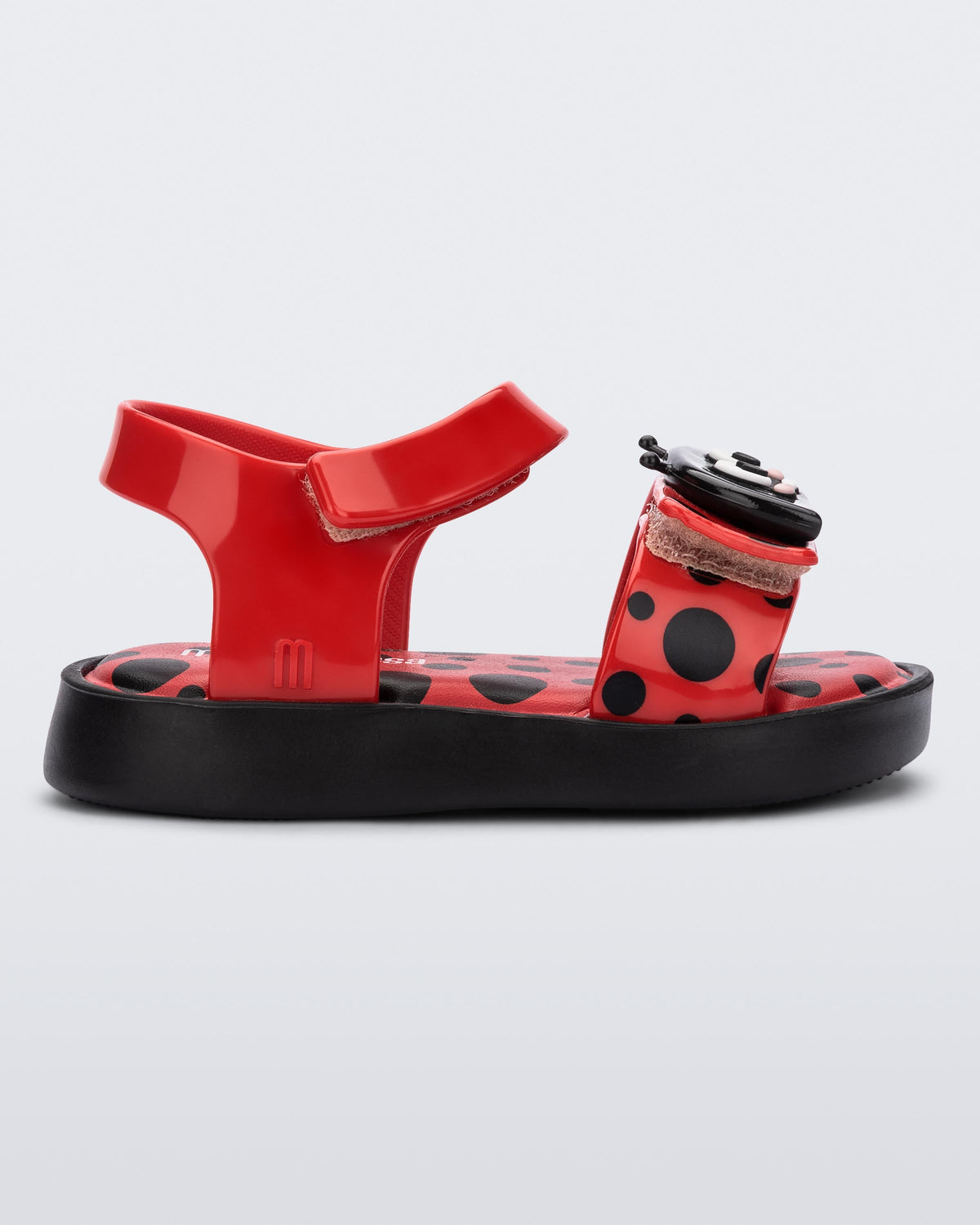 Mini Melissa Jump Bugs Red/Black Product Image 1