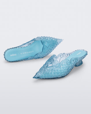Product element, title Court Shoe in Blue
 price €124,50