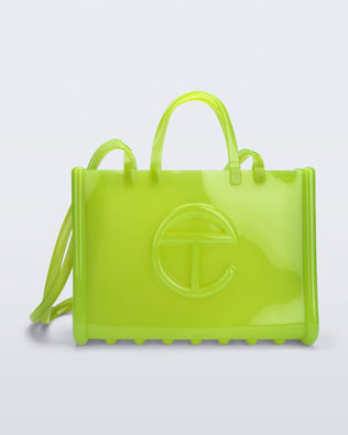 Product element, title Large Jelly Shopper in Green
 price €250,00