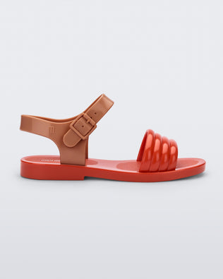 Product element, title Mar Wave Sandal in Red/Beige
 price €32,50