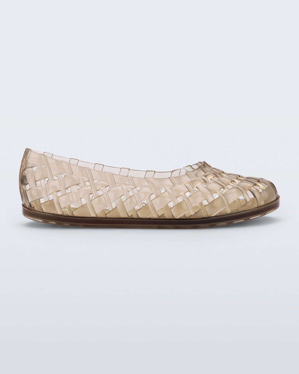 Possession Ballerina Flat in Beige & Melissa Shoes FR
