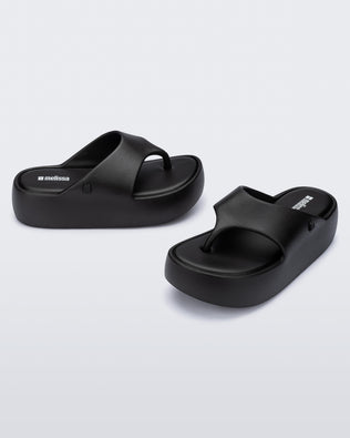 Product element, title Free Platform Thong in Black
 price €99,00