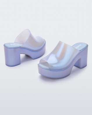 Product element, title Mule Hype in Pearly Blue
 price €129,00