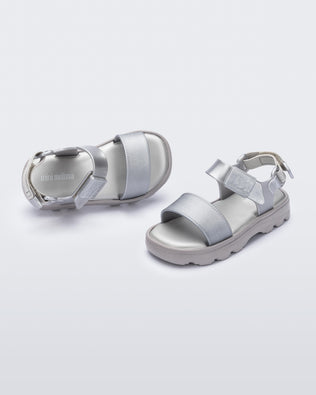 Product element, title Kick Off Sandal in Silver
 price €65,00