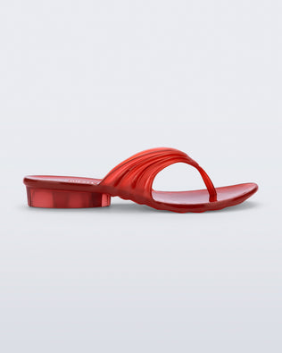 Product element, title Flip Flop in Transparent Red
 price €135,00