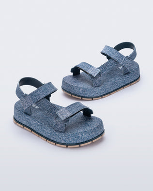 Product element, title Flowing Denim Platform in Blue Jeans
 price €90,30