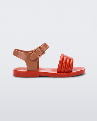 Product element, title Mar Wave Sandal in Red/Beige
 price €27,50