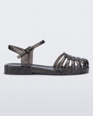 Product element, title Jelly Beach Sandal in Glitter Black
 price €89,00