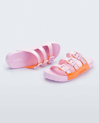 Product element, title Cozy Stripes in Pink/Orange
 price €69,00