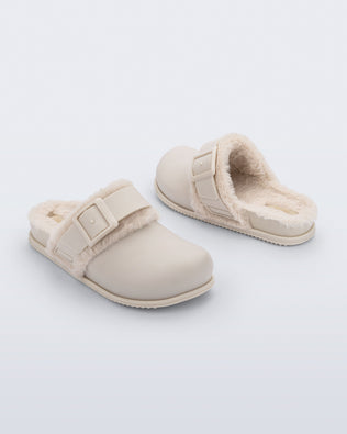 Product element, title Cozy Warm Clog en Beige
 price €129,00