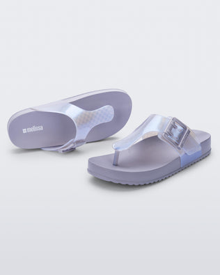 Product element, title Cozy Flip Flop in Pearly Blue
 price €55,30