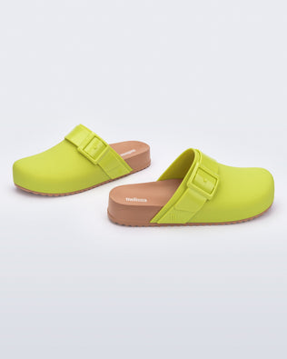 Product element, title Cozy Clog in Green/Brown
 price €62,00