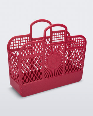 Product element, title Jelly Beach Bag in Glitter Pink
 price €99,00