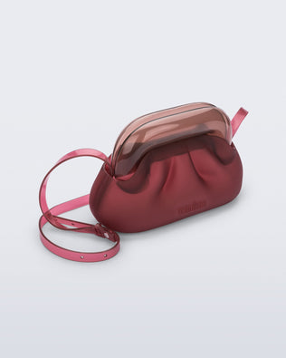 Product element, title Glass Bag in Rosso/Marrone
 price €99,00