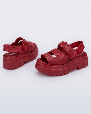 Product element, title Rebel Sandal in Red
 price €71,40
