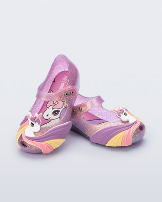 Product element, title Ultragirl Unicorn in Glitter Lilac
 price €45,00