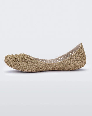 Product element, title Campana in Bianco/Oro Glitter
 price €79,00